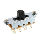 Allparts EP-0261-023 Switchcraft 3-Standen Schuifschakelaar On-Off-On Zwart