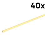 Allparts LT-0496-028 Fingerboard Side Dot Rods 2 x 47.6mm Crème (40 Stuks)