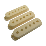 AxLabs AX-LPCSMIV Modern Single Coil Pickup Covers (52/50/48mm) Ivoorwit (Set van 3) 