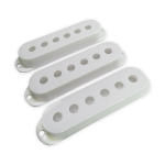 AxLabs AX-LPCSMWH Modern Single Coil Pickup Covers (52/50/48mm) Wit (Set van 3) 
