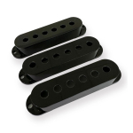 AxLabs AX-LPCSVBK Vintage Single Coil Pickup Covers (52mm) Zwart (Set van 3)