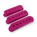 AxLabs AX-LPCSVPL Vintage Single Coil Pickup Covers (52mm) Paars (Set van 3)