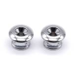 AxLabs KD2E1007CR Small Strap Buttons Rounded Top Chrome (Set van 2)