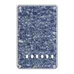 Boston BP-213-POB Backplate Standaard Stratocaster 2-Laags Pearl Ocean Blue