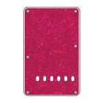Boston BP-213-PP Backplate Standaard Stratocaster 2-Laags Pearl Pink - Op = op