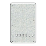 Boston BP-213-SSV Backplate Standaard Stratocaster 2-Laags Sparkling Silver
