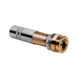 Boston EPJ-48-GD Eindknop Output Jack Akoestische Gitaar 4-Polig 6.3mm Goud