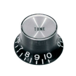 Boston KB-134-T Tone Knop SG/Double Cutaway Model Inch Type Zwart en Chroom