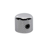 Boston KCH-225 Solid Shaft Dome Knop 15mm x 14mm Chrome