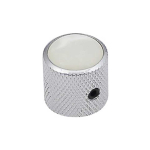 Boston KCH-236 Dome Knop met Parelmoer Inlay Chrome