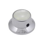 Boston KCH-261 Bell Knop met Parelmoer Inlay Chrome