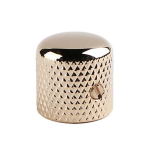 Boston KG-210 Solid Shaft Dome Knop Afgerond 19mm Goud