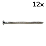 Boston PS-13-N Element Montage Schroef Zelftappend 2.6x40mm Nikkel (12 Stuks)