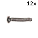 Boston PS-22-N Element Montage Schroef 3.4x18mm Nikkel (12 Stuks)