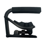 CLXmusic Instelbare Capodastro voor Elektrische en Akoestische Gitaar Zwart