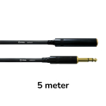 Cordial CFM5VK Jack Verlengkabel Stereo 5 Meter