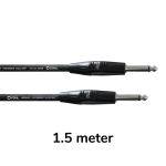 Cordial CII1.5PP Essentials REAN Silver Instrumentkabel 1.5 Meter