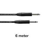 Cordial CPI6PP Select Gitaarkabel Recht 6 Meter