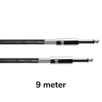 Cordial EI9PP Elements Gitaarkabel Rechte Pluggen 9 Meter
