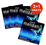 Curt Mangan 10838 Nickelwound Snaren voor Elektrische Gitaar (8-38) 3 + 1 Actie