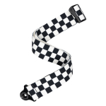 D'Addario 50BAL13 Auto Lock Gitaarband Skater Checkerboard
