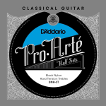 D'Addario BNH-3T Treble Set Pro-Arte Black Nylon - Hoge Spanning (3 Snaren)