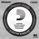 D'Addario CG032 Chromes Flatwound .032 Losse Snaar