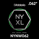 D'Addario NYNW062 NYXL Nickel Wound Elektrische Losse Snaar .062