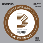 D'Addario PB017 Phosphor Bronze .017 Losse Snaar
