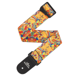 D'Addario 50BYS02 The Beatles Yellow Submarine 55th Anniversary Polyester Gitaarband Primrose Prairie