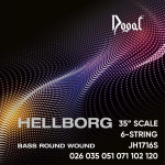 Dogal JH1716S Jonas Hellborg Perfect Pitch Bassnaren 6-Snarig Stranded Core (26-120)