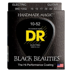 DR Strings BKE-10/52 Black Beauties Coated Elektrische Gitaarsnaren (10-52)