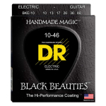 DR Strings BKE-10 Black Beauties Coated Elektrische Gitaarsnaren (10-46)