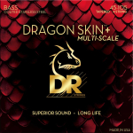 DR Strings DBSM-45 Dragon Skin+ Coated Stainless Bassnaren Tapered (45-105)