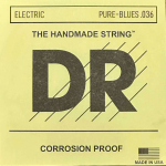 DR Strings PBS-036 Pure Blues Pure Nickel Losse Elektrische Snaar .036