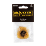 Dunlop 426P114 Ultex Triangle Plectrum 1.14mm 6-Pack