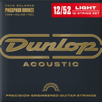 Dunlop DAP1252J Westernsnaren Phosphor Bronze 12-Snarig (12-52) Light
