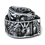 Dunlop ILD04 ILOVEDUST Skulls Black/White Gitaarband