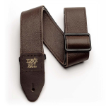 Ernie Ball 4135 Italiaans Lederen Gitaarband Bruin