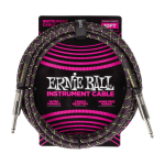 Ernie Ball 6427 Gevlochten Gitaarkabel Purple Python 3 Meter