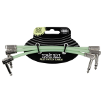 Ernie Ball 6475 Flex Patch Cables Patchkabel Glow in the Dark 15cm 3-Pack
