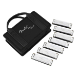 Fender Blues Deluxe Mondharmonica 7-Pack (C, G, A, D, F, E, Bb) 0990701049