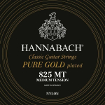 Hannabach 825MT Pure Gold Plated Klassieke Gitaarsnaren - Medium Spanning