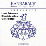 Hannabach EXCL4HT Exclusive Series Silverplated Losse Klassieke D4-Snaar - Hoge Spanning