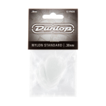 Dunlop 44P38 Nylon Standard Plectrum 0.38mm 12-Pack