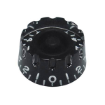 Boston KB-116 Speed Knop Metrisch (Hatbox) met Inhammen Transparant Zwart