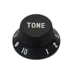 Boston KB-1726-T Toon Knop Zwart voor Stratocaster