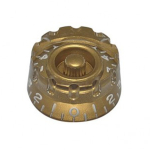 Boston KG-112 Speed Knop Metrisch (Hatbox) met Inhammen Transparant Goud