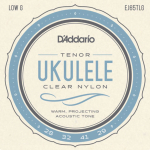 D'Addario EJ65TLG Clear Nylon Tenor Ukulele Snaren (28-29) Lage G