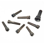 D'Addario PWPS1 Set Ebbenhouten Brugpennen incl. Eindpen (8-Pack)